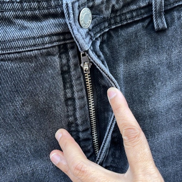 A.L.C Women's Denim Hunter Maxi Skirt size 2 Cotton Washed Black Made in USA NWT - Picture 11 of 16